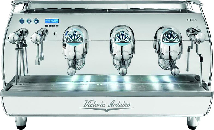 Кофемашина Victoria Arduino Adonis T3 3 Gr красная