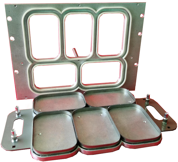 Форма VASSILII № 4111 142x92 мм ( с контурной обрезкой, раздельная вырубка)