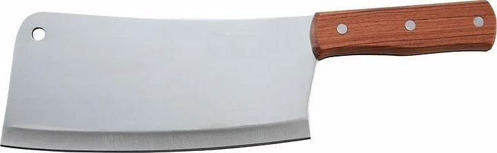 Нож-рубак Restopit рп649 с клинком 17,5х8,7 см (нерж. сталь) с деревянной рукояткой