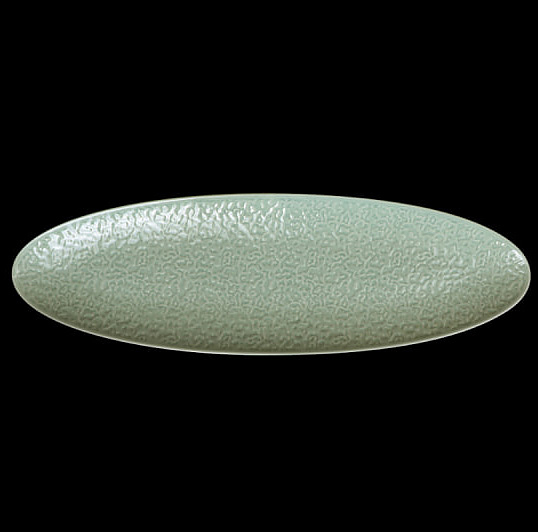 Блюдо овальное Corone Nori LQ-QK15294-GRE 440х140 мм