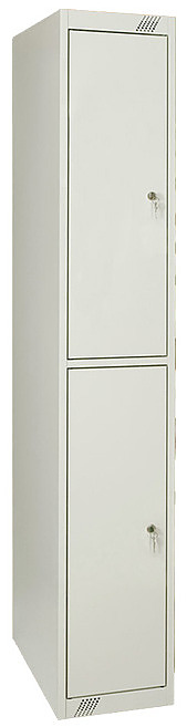 Модульный металлический шкаф КМК завод CL-12 1800×300×500 мм серый
