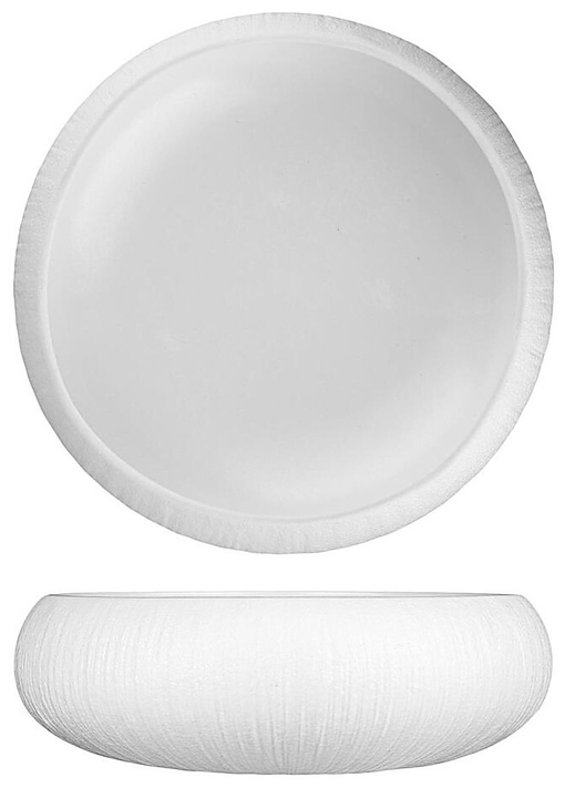 Салатник P.L. Proff Cuisine Frost White Moon ZA0584-7-ME 900 мл d 18 см h 6 см белый