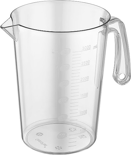 Мерный кувшин Gastroplast 80014 3000 мл h=23 см (поликарбонат) прозрачный