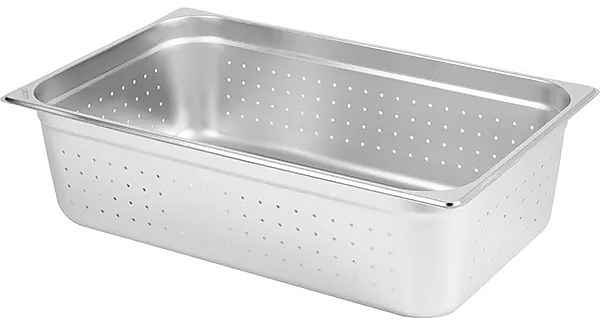 Гастроемкость ProHotel 1/1X15CM-PERFORATED GN 1/1-150 (530х325х150 мм) нержавеющая сталь, металлический