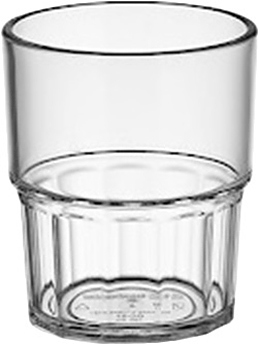 Стакан Олд Фэшн Gastroplast 79985 Granity 180 мл (поликарбонат) прозрачный