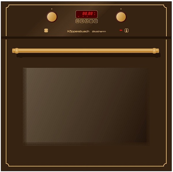 Независимый электрический духовой шкаф Kuppersbusch EEB 6200.5 CBX кантри