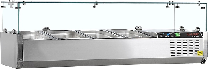 Витрина холодильная настольная TEFCOLD GVC38-120