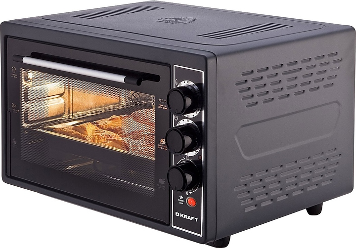 Мини-печь Kraft KF-MO 3802 KBL черная