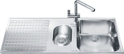 Кухонная мойка SMEG LTS102S-2