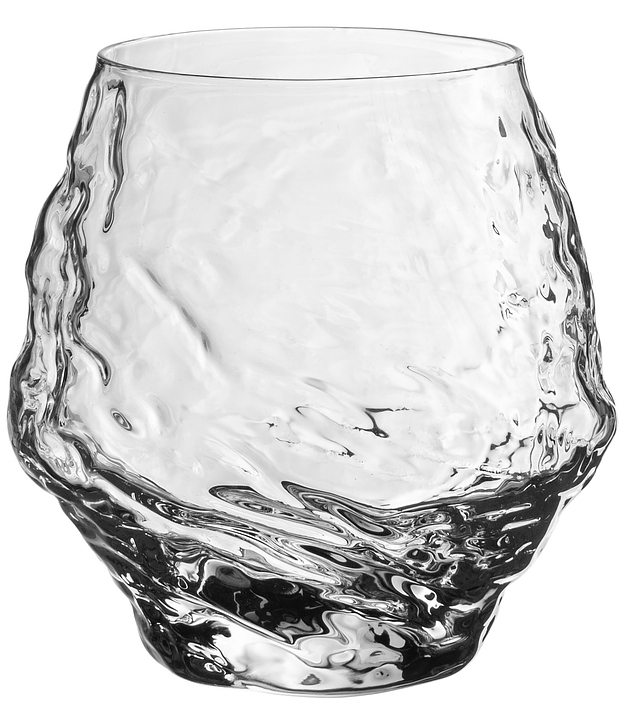 Стакан Олд Фэшн MGline Вэйв 79267 380 мл d 68 мм h 95 мм (термостекло)