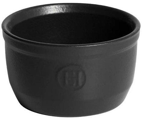 Форма для запекания Emile Henry 77612 d 100 мм h 60 мм керамика, черный
