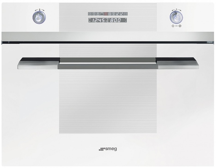Компактный духовой шкаф с СВЧ SMEG SC45MCB2