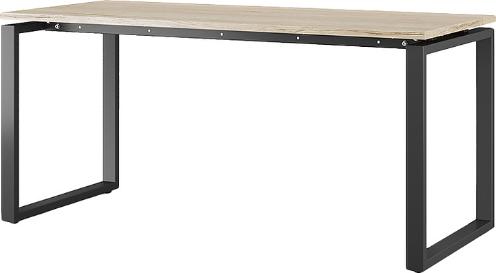 Стол компьютерный КОБОР КO1-120/70 black/natural