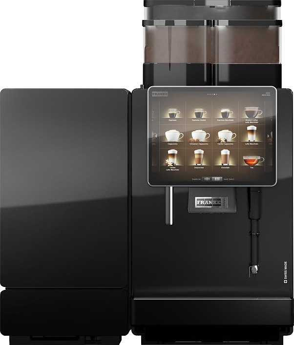 Кофемашина Franke A800 FM EC 1G H1 + SU05 EC черная глянцевая