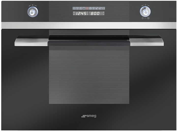 Компактный духовой шкаф с СВЧ SMEG SC45MCNE2