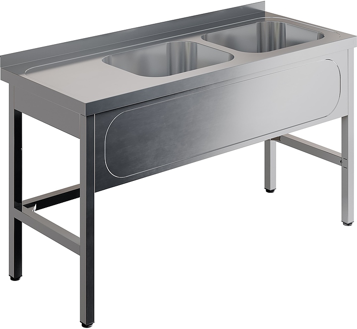 Ванна моечная Restoinox ВМЦ-2/16/7-БП