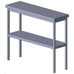 Полка кухонная Assum Премиум-2 ПНС-П2-2-6/3 600х300х800 мм нержавеющая сталь