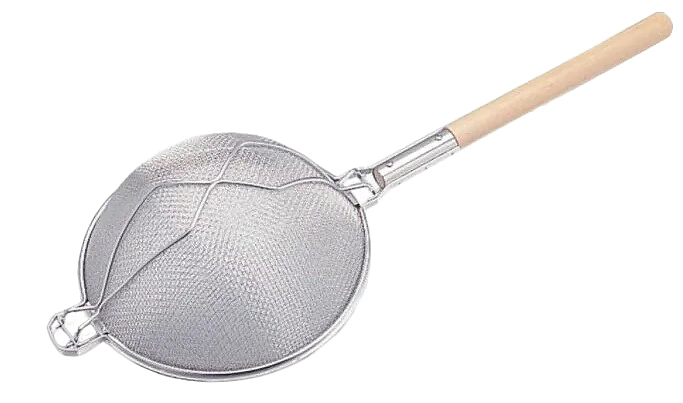 Дуршлаг-сито Restopit рп360 d=35 см (нерж. сталь с деревянной ручкой)