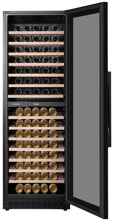 Винный шкаф Maunfeld MBWC-415D171 415 л 595х680х1770 мм черный