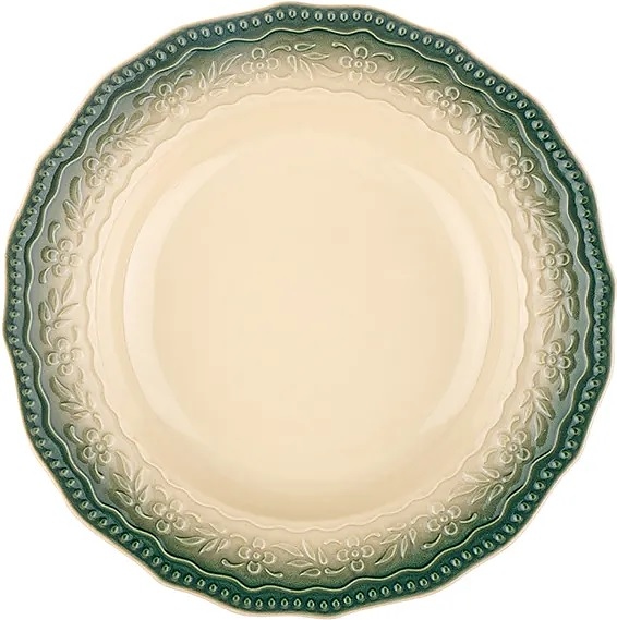 Тарелка глубокая Kunstwerk Euphoria 17739F-XG/03015808 250 мл d=22 см h=3 см (фарфор)