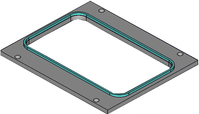 Форма VASSILII № 0008 218х126 мм