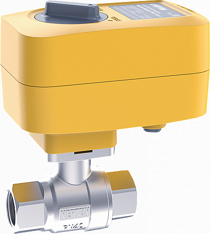 Кран шаровой Neptun PROFI 12В Ø 1 дюйм (Ду 25, нерж)