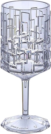 Бокал для вина Gastroplast 77184 Crystal Mosaic 200 мл (поликарбонат) прозрачный