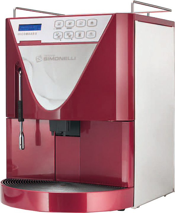 Кофемашина Nuova Simonelli Microbar II Cappuccino AD красная