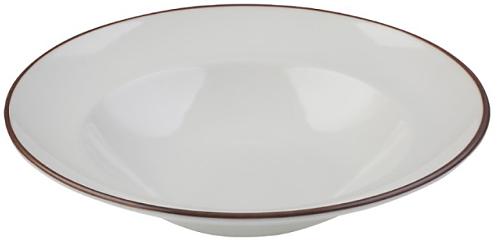Тарелка глубокая ID Fine Modest Brown 18001-131125 25 см