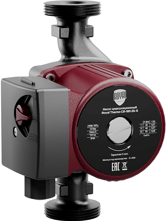 Насос циркуляционный Royal Thermo CR-180 25-60