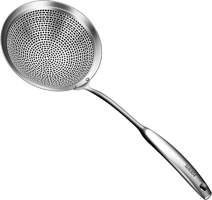 Шумовка Restopit рп793 d=18 см l=47,5 см (нерж. сталь) глубокая с мелкой перфорацией