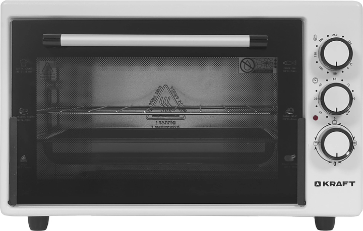 Мини-печь Kraft KF-MO 3800 W белая