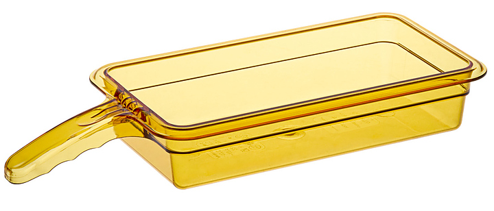 Гастроемкость Cambro 32HP1HU-150 GN1/3х65 325х176х65 мм поликарбонат, янтарный