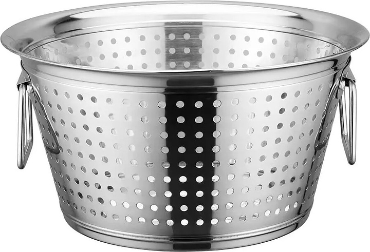 Дуршлаг Restopit рп595 Профи d=55 см (нерж. сталь) с отверстиями 5 мм