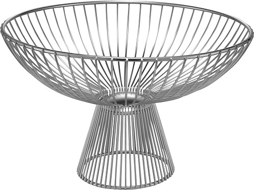 Этажерка сервировочная Restopit рп1114-0 d=40 см h=25 см одноярусная (нерж. сталь)