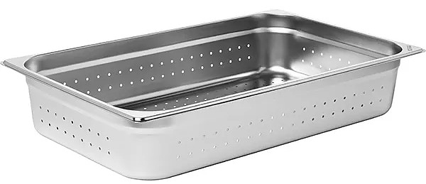 Гастроемкость ProHotel 1/1X10CM-PERFORATED GN 1/1-100 (530х325х100 мм) нержавеющая сталь, металлический
