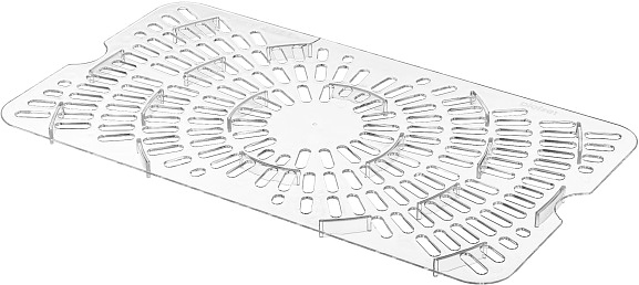 Дренаж для гастроемкости Restola 422110501 GN 1/1 перфорированный (поликарбонат) прозрачный