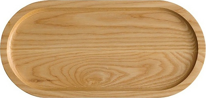 Поднос Loveramics Er-go! System D101-16B 31х15 см h=2 см (ясень) овальный светлое дерево