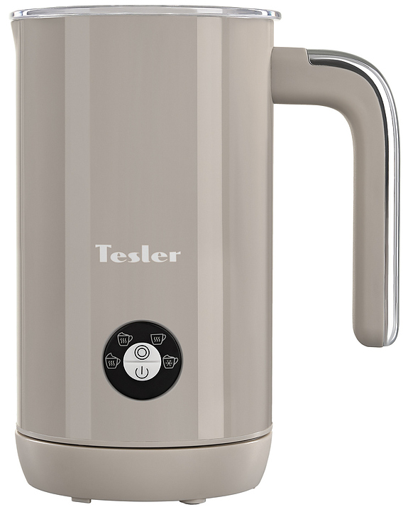 Вспениватель молока TESLER Margherita MF-260 SAND GREY 500 Вт 240 мл песочно-серый