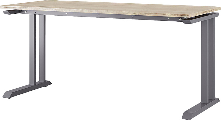 Стол компьютерный КОБОР KL1-140/70 graphite/natural