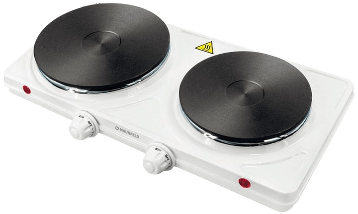 Плитка электрическая Maunfeld SEHE.232W 1950 Вт 415х235х75 мм белый