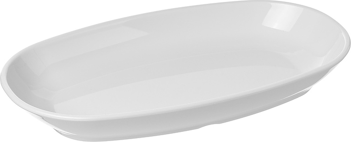 Блюдо сервировочное Gastroplast 80005 29х17 см (поликарбонат) овальное белое