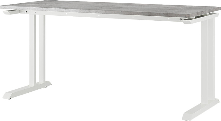 Стол компьютерный КОБОР KL1-160/80 white/chicago