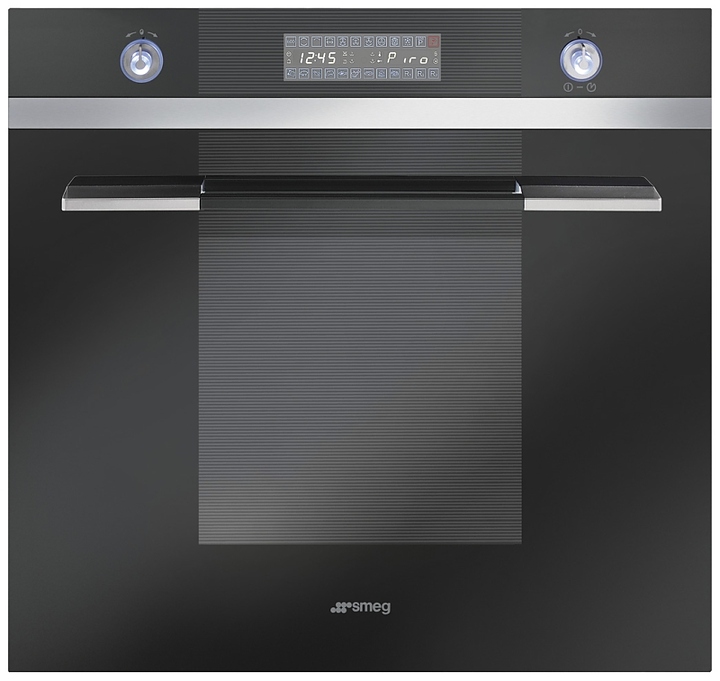 Духовой шкаф электрический с пиролизом SMEG SCP112N-8