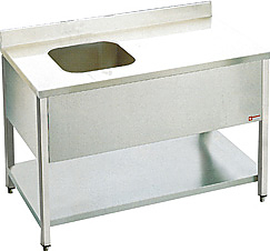 Стол с мойкой Diamond TV1671SA