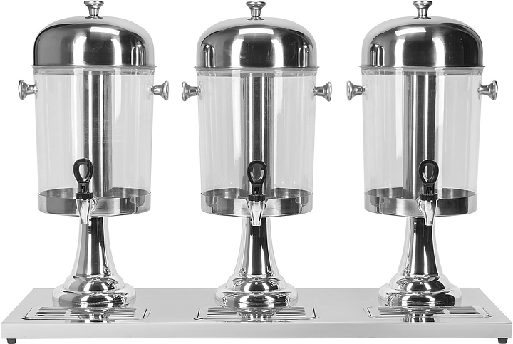 Диспенсер для холодных напитков MGSteel 79177 3х8 л (пластик / нерж. сталь)