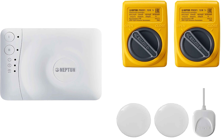 Система защиты от протечек воды Neptun PROFI Smart+ 1/2" Tuya (проводной, 2 крана)