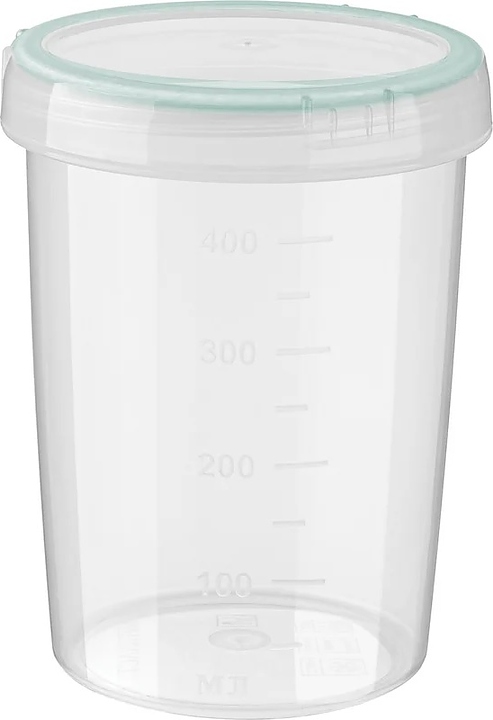 Контейнер для продуктов Restola 431148631 500 мл с мерной шкалой и крышкой (полипропилен) прозрачный