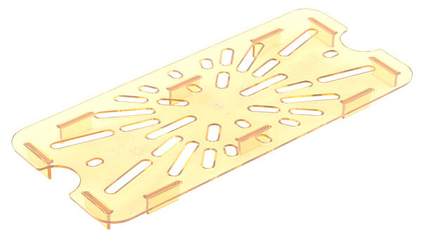 Дренаж для гастроемкости Cambro 30HPD-150 GN1/3 H-PAN 325х176х10 мм поликарбонат, янтарный