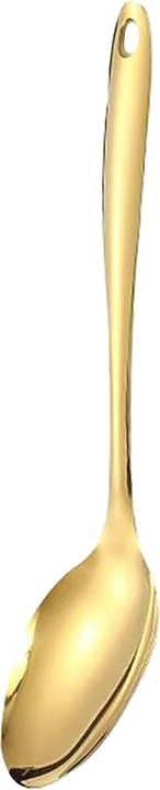 Ложка гарнирная P.L. Proff Cuisine EBUB-07G / DJENI Oval Tip l=27,5 см (нерж. cталь с PVD покрытием) золото